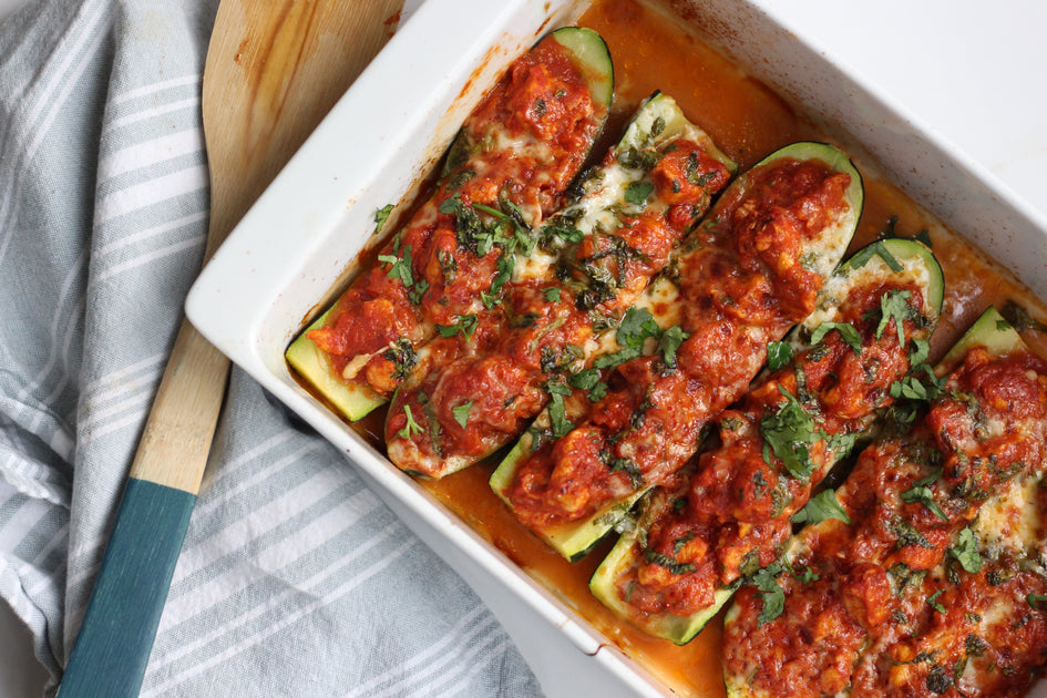 Crescent Foods Recipes | Zucchini Boats