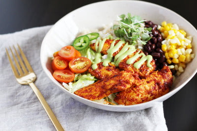 Chipotle Chicken with Avocado Cream Sauce