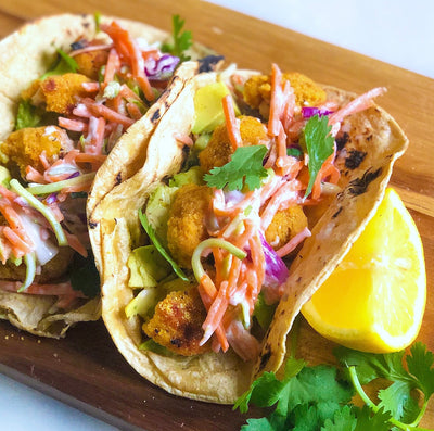 Lemon Pepper Chicken Tacos