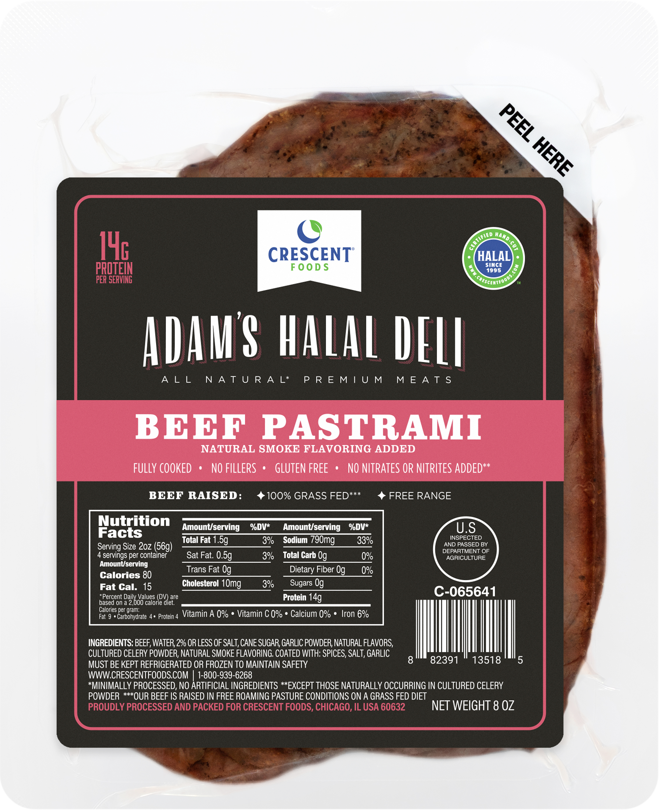 Adam's Halal Deli 12-Pack Variety Deli Sampler Bundle