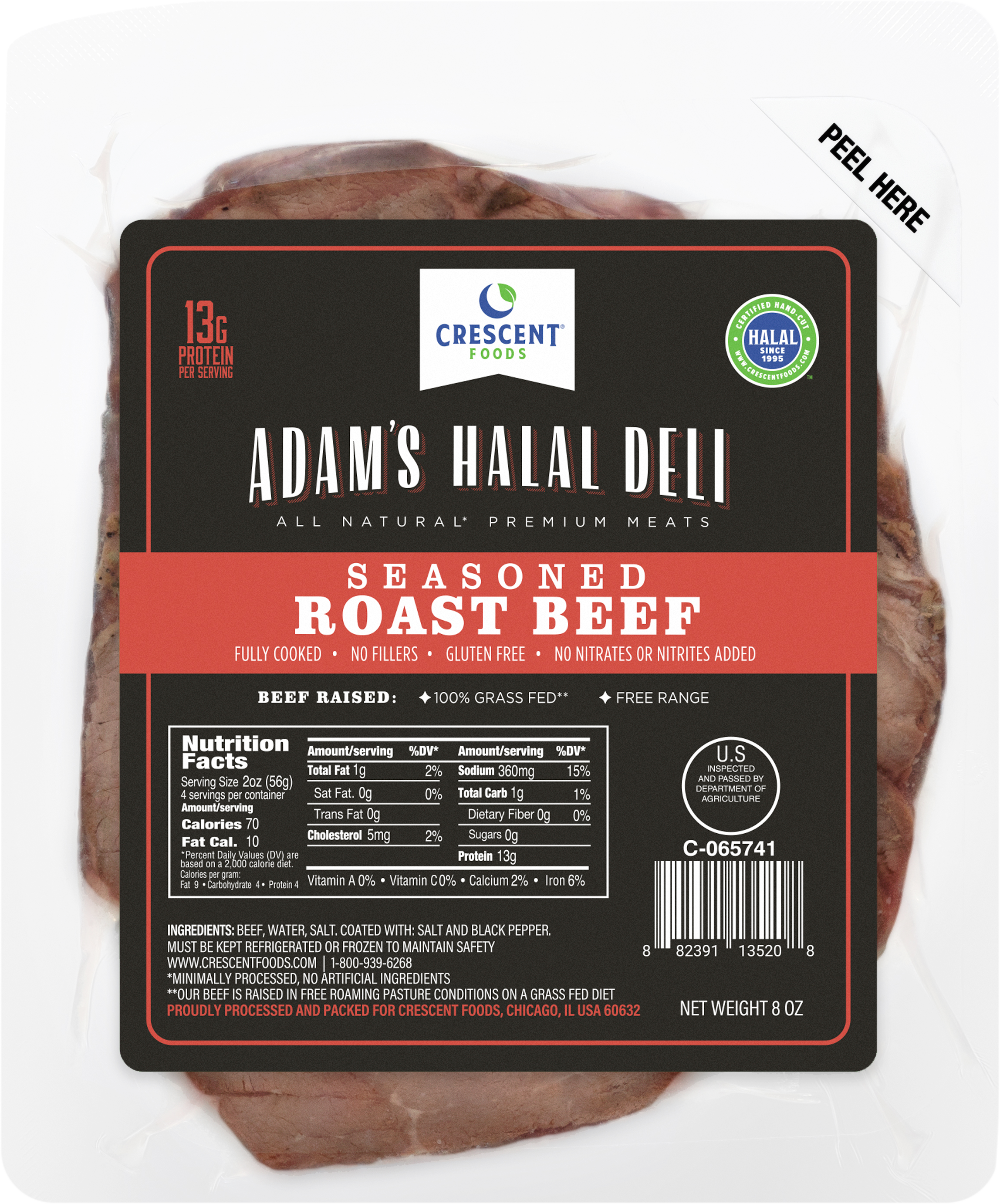 Adam's Halal Deli 12-Pack Variety Deli Sampler Bundle