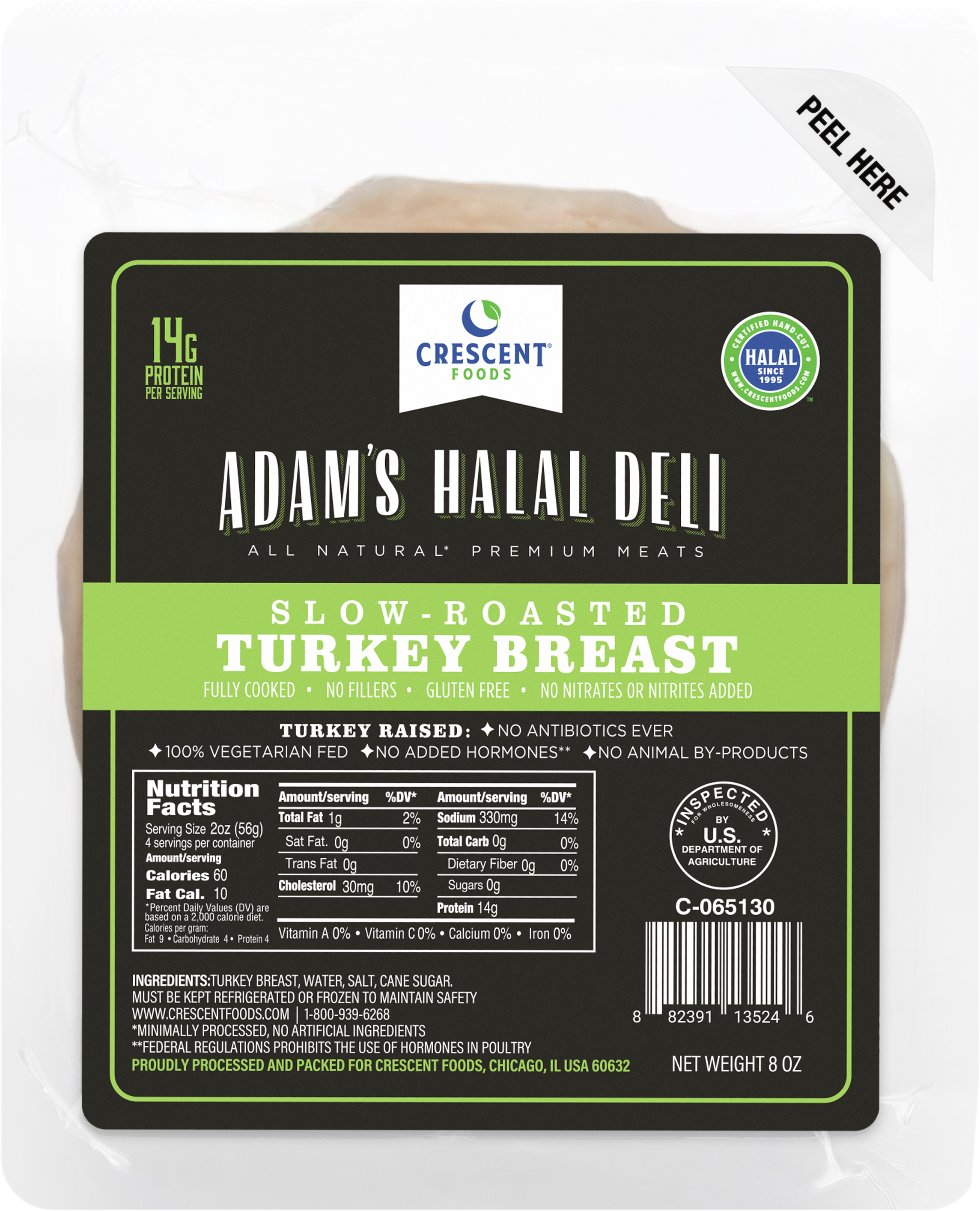 Adam's Halal Deli 12-Pack Variety Deli Sampler Bundle