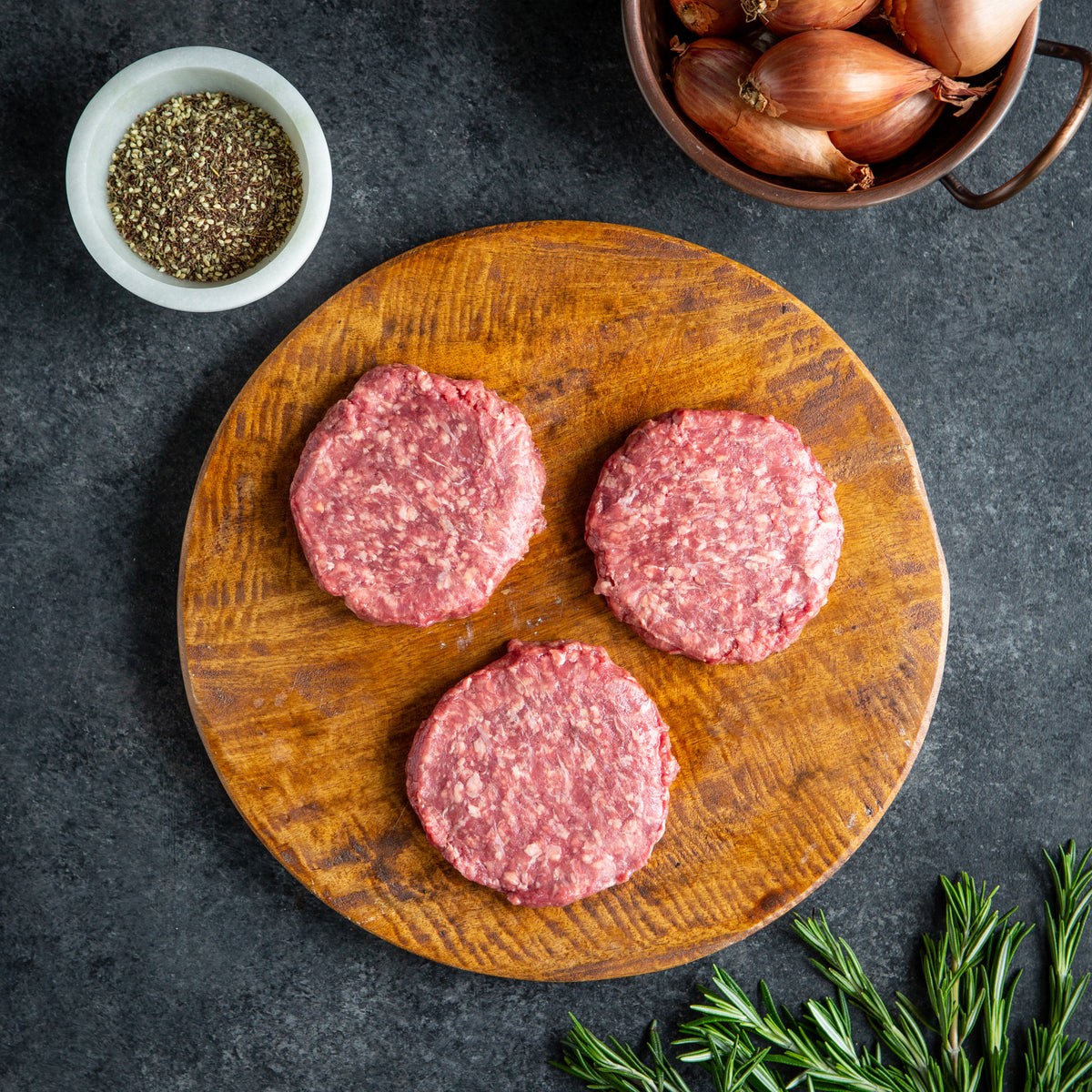Crescent Foods | Grass Fed Ground Lamb Burgers 85/15 | Home Meat Delivery